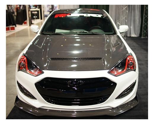 RK Sport Ram Air Hood - Fiberglass