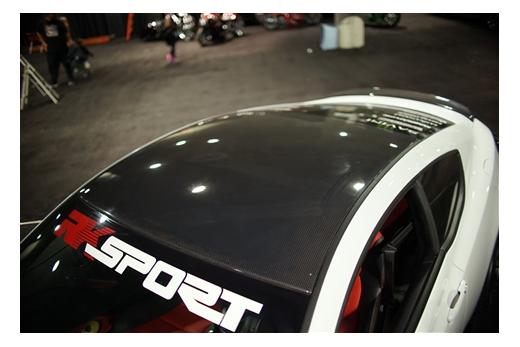 RK Sport Roof Overlay - Carbon Fiber