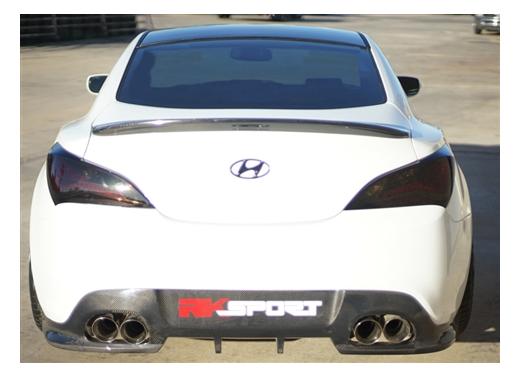 RK Sport Trunk Spoiler - Carbon Fiber 