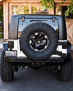 Rock-Slide Rear Bumper without Spare Tire Carrier