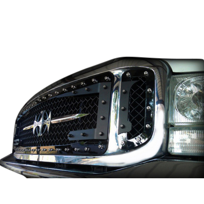 Royalty Core RC3DX Innovative Grille - Black, Chrome