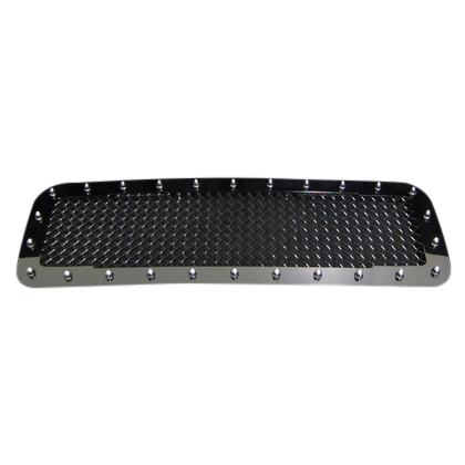 Royalty Core Bumper Grille - Star Flange Design, Satin Black