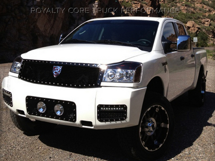 Royalty Core Bumper Grille - with Fog Lights, Satin Black