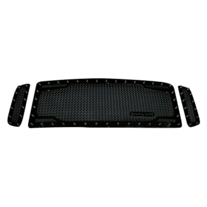 Royalty Core RC2 Twin Mesh Grille - Black 2-Tone RC2 Badge, Removable