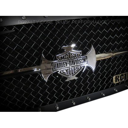 Royalty Core Harley Davidson Emblem - Chrome, Killer Sword Assembly, 12 Gauge Construction