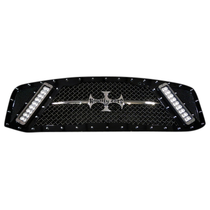 Royalty Core RCX Explosive Dual LED Grille - Closed Loop Adjustable Bracket System, Diamond Crimp