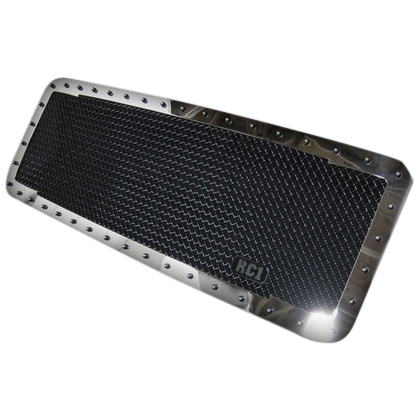 Royalty Core RC1 Classic Grille - Chrome, Diamond Crimp, Polished T304 Stainless Steel