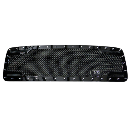 Royalty Core RC2 Twin Mesh Grille - Satin Black 10.0 Power Mesh