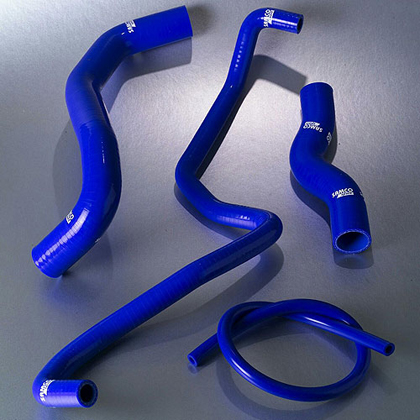 Samco Sport Silicone Turbo Hose Kit - Blue