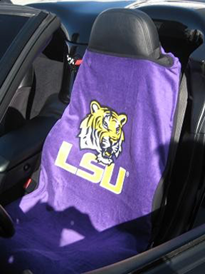 Seat Armour NCAA Towel Seat Cover - Louisiana State Tigers