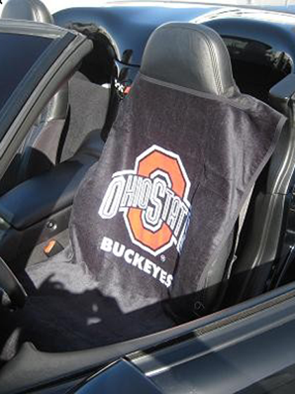 Seat Armour NCAA Towel Seat Cover - Ohio State Buckeyes