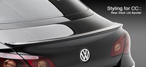 2009-2013 Volkswagen CC 3D Carbon Rear Spoiler