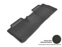 2014 Corolla 3D Maxpider Kagu Floormat - Black - Row 2 (1-Piece)