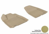 07-13 MDX 3D Maxpider Kagu Floormat - Tan - Row 1 (2-Piece)