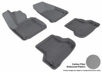 06-13 A3 3D Maxpider Kagu Floormats - Gray - Set (4-Piece)