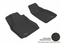 05-11 S6 (Sedan Only), 05-11 A6 (Sedan Only) 3D Maxpider Kagu Floormat - Black - Row 1 (2-Piece)