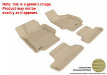 13-14 ES350/ES300H (Gasoline/Hybrid) 3D Maxpider Kagu Floormats - Tan - Set (4-Piece)