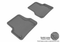 12-14 S6, 12-14 A6 3D Maxpider Classic Floormat - Gray - Row 2 (2-Piece)