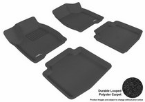 05-09 Lacrosse 3D Maxpider Classic Floormats - Black - Set (4-Piece)