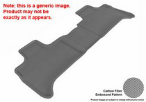 10-13 Mazda3/Mazdaspeed 3  (Sedan/Hatchback) 3D Maxpider Kagu Floormat - Gray - Row 2 (1-Piece)