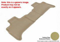 10-13 Mazda3/Mazdaspeed 3  (Sedan/Hatchback) 3D Maxpider Kagu Floormat - Tan - Row 2 (1-Piece)