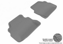 07-13 3 Series (E92) (Fits Coupe Only, Does Does Not Fit Xi Models) 3D Maxpider Classic Floormat - Gray - Row 2 (2-Piece)