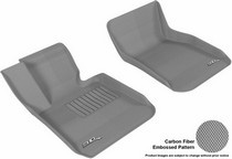 13-14 3 Series Gran Turismo (F34) (Fits Sedan, Gran Turismo) 3D Maxpider Kagu Floormat - Gray - Row 1 (2-Piece)