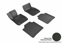 13-14 3 Series Gran Turismo (F34) 3D Maxpider Kagu Floormats - Black - Set (4-Piece)