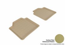 13-14 3 Series Gran Turismo (F34) 3D Maxpider Kagu Floormat - Tan - Row 2 (2-Piece)