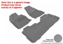 10-13 Mazda3/Mazdaspeed 3  (Sedan/Hatchback) 3D Maxpider Kagu Floormats - Gray - Set (3-Piece)