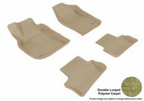 05-10 Cobalt (Automatic Only) 3D Maxpider Classic Floormats - Tan - Set (4-Piece)