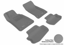 10-14 Camaro 3D Maxpider Kagu Floormats - Gray - Set (4-Piece)