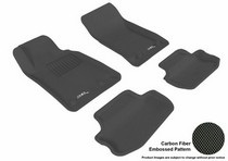 10-14 Camaro 3D Maxpider Kagu Floormats - Black - Set (4-Piece)