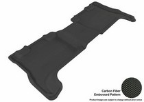 04-12 Colorado Crew Cab 3D Maxpider Kagu Floormat - Black - Row 2 (1-Piece)