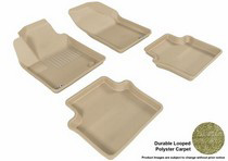 07-10 Sebring (Sedan Only) 3D Maxpider Classic Floormats - Tan - Set (4-Piece)