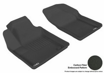 07-10 Sebring (Sedan Only) 3D Maxpider Kagu Floormat - Black - Row 1 (2-Piece)