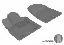 11-13 Durango, 11-13 Grand Cherokee 3D Maxpider Kagu Floormat - Gray - Row 1 (2-Piece)