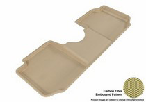 2014 500L 3D Maxpider Kagu Floormat - Tan - Row 2 (2-Piece)