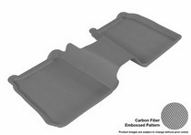 09-14 Flex (Without Center Console in 2nd Row,  7 Seats) 3D Maxpider Kagu Floormat - Gray - Row 2 (1-Piece)