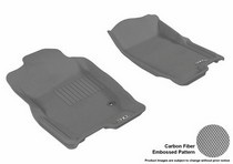 06-10 Explorer 3D Maxpider Kagu Floormat - Gray - Row 1 (2-Piece)