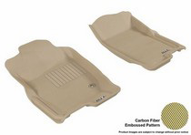 06-10 Explorer 3D Maxpider Kagu Floormat - Tan - Row 1 (2-Piece)