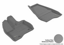 11-14 Explorer 3D Maxpider Kagu Floormat - Gray - Row 1 (2-Piece)