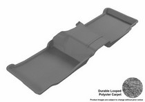 11-14 Explorer (Bench Seat , 2nd Row Without Center Console) 3D Maxpider Classic Floormat - Gray - Row 2 (1-Piece)