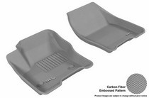 13-14 Escape 3D Maxpider Kagu Floormat - Gray - Row 1 (2-Piece)