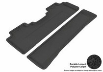 06-14 Ridgeline 3D Maxpider Classic Floormat - Black - Row 2 (2-Piece)