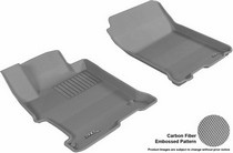 13-14 Accord (Coupe/Sedan) 3D Maxpider Kagu Floormat - Gray - Row 1 (2-Piece)