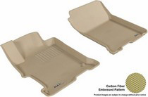 13-14 Accord (Coupe/Sedan) 3D Maxpider Kagu Floormat - Tan - Row 1 (2-Piece)