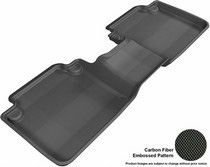 13-14 Accord (Sedan) 3D Maxpider Kagu Floormat - Black - Row 2 (2-Piece)