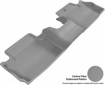 13-14 Accord (Coupe) 3D Maxpider Kagu Floormat - Gray - Row 2 (2-Piece)