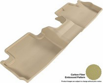 13-14 Accord (Coupe) 3D Maxpider Kagu Floormat - Tan - Row 2 (2-Piece)